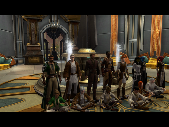 Gruppenbild der Jedi the Gathering Crew